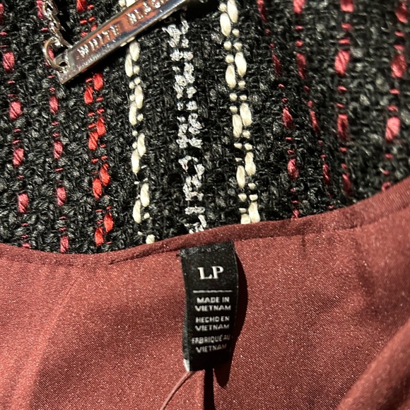 White House Black Market Plaid Coat - Picture 7 of 10